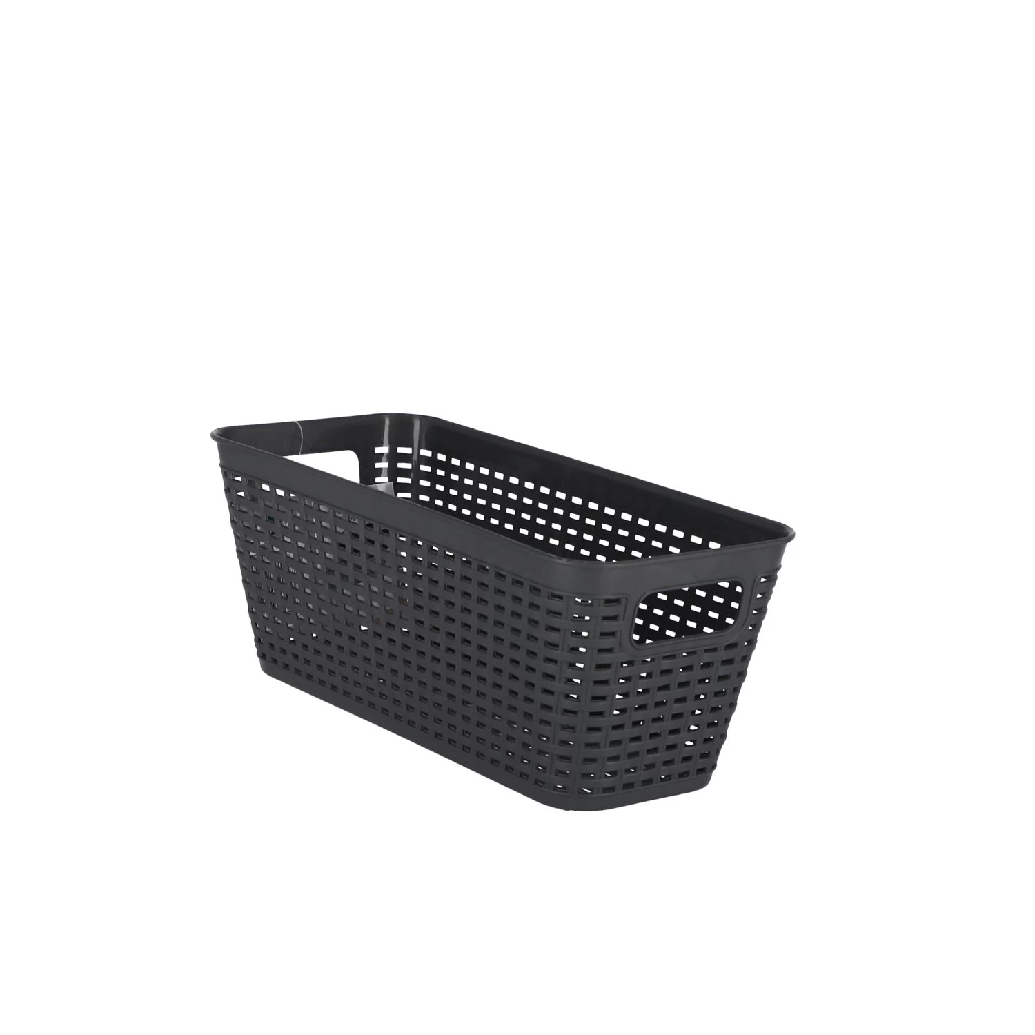 Opbergmand 30X13X11,5 Cm Assorti Grijs Of Zwart 3 Opbergmand 30X13X11,5 Cm Assorti Grijs Of Zwart - Afbeelding 3