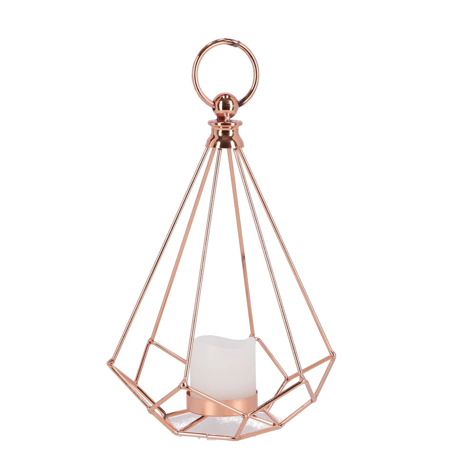 Lantaarn Edge Met LED Kaars 23,5 Cm 5 Lantaarn Edge Met LED Kaars 23,5 Cm - Afbeelding 5