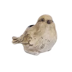 Kandelaar Bird Jack Crème/bruin Polystone 13,5x 9x10,2cm -NL-Huis & Thuis 788dc3ea996dfbbe4abe70d44c14784c