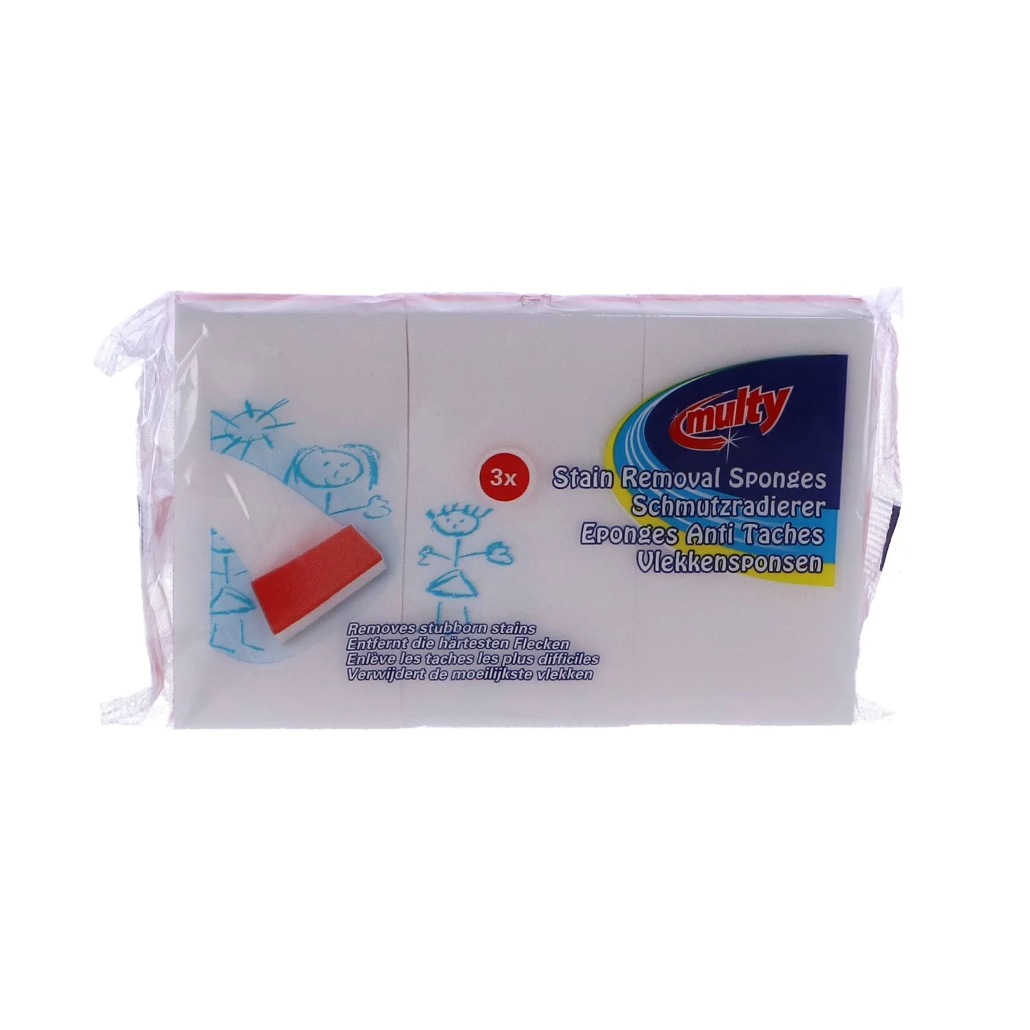 Multy Vlekken (wonder) Sponsen 3 Stuks 1 Multy Vlekken (wonder) Sponsen 3 Stuks