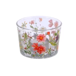 Theelichthouder Flowers Maxi Helder/gemixtekleuren 8,5x8,5x6cm -NL-Huis & Thuis a480b83cbbe210c9f9ae3a3e5e6b5f8d