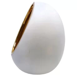 Theelichthouder Pim Large Goud/wit Aardewerk 11,5x15 Cm -NL-Huis & Thuis a7b773bba027d8692eff4c78ab1f8191