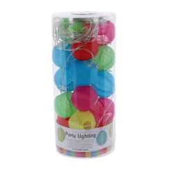 Feestverlichting Outdoor. 20 Led Lampionnen.Ip44 Adapter 240V 10.75M. -NL-Huis & Thuis c17e621bf606bf7c3a78ca77ac739ab2