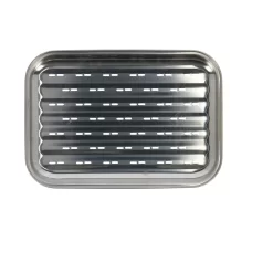 BBQ Collection Grillplaat Rvs Barbecue 34.5x24x2.5 Cm -NL-Huis & Thuis cc47ad881bbb97fb9c0bd57add903c3e