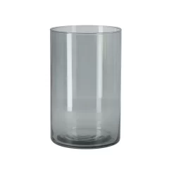 Vaas Levi Cylinder Dark Grey Transp. H21 D14 -NL-Huis & Thuis d35fb43e3416bceecb8455654e6492af