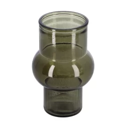 Vaas Ring Licht/mat Groen Glas 10x10x17cm -NL-Huis & Thuis daddf2211636cda3431b4a880c54c31b