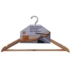 Merkloos Kledinghangers Hout Set Van 3