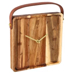 Klok Vienne Hout 22x22x6,5 Cm -NL-Huis & Thuis e70b1927ee69470940c1f6cfc7e2a16c