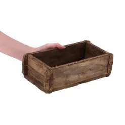 Kist Brick Mould Recycle Naturel Hout 30x15x10cm -NL-Huis & Thuis e984377adaf5584f3ff4b9028823fdc5
