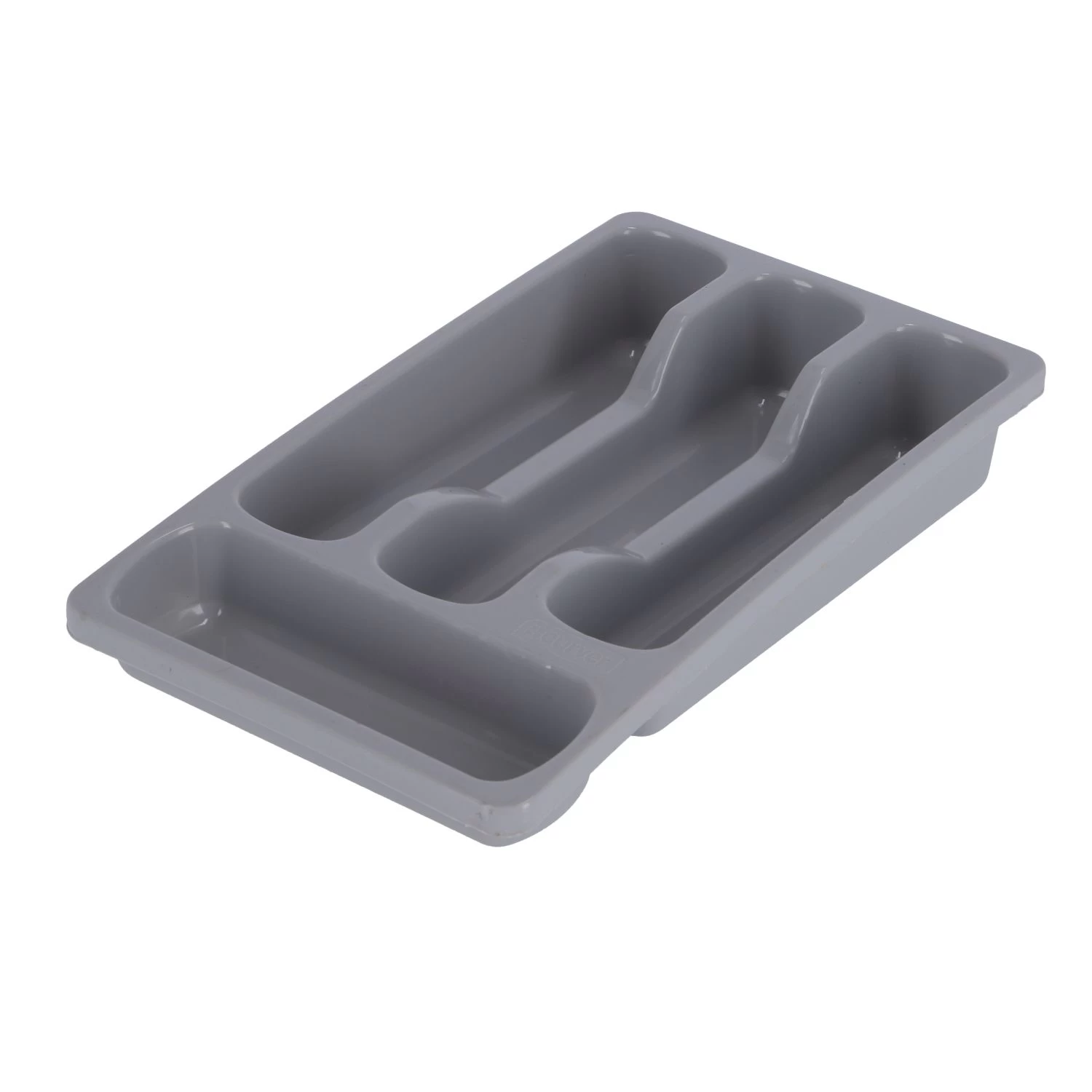 Curver Bestekbak 4 Vakken Grijs 2 Curver Bestekbak 4 Vakken Grijs - Afbeelding 2